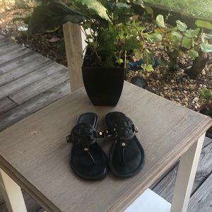 Women’s black Tory Burch Sandals size 7.